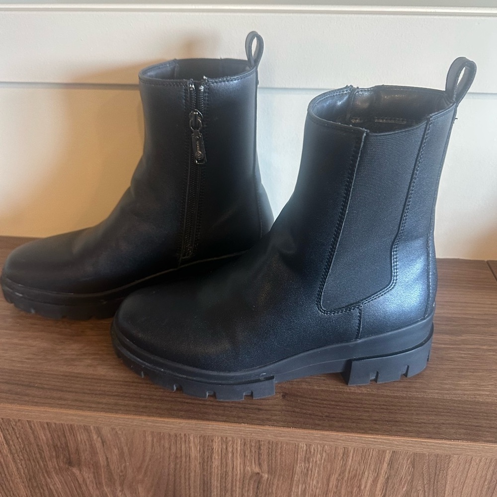 Blondo Black Waterproof Ankle Boots